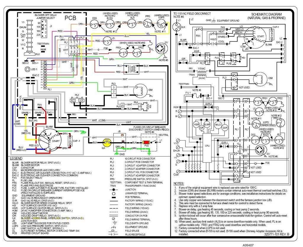 carrier weathermaker 9200 wiring diagram