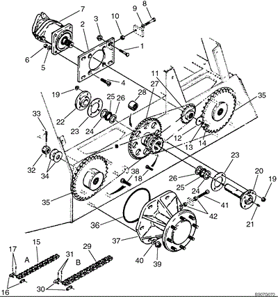 case 1845c parts diagram