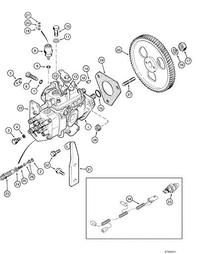 case 1845c parts diagram