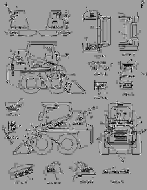 Skid Steer Parts Diagram