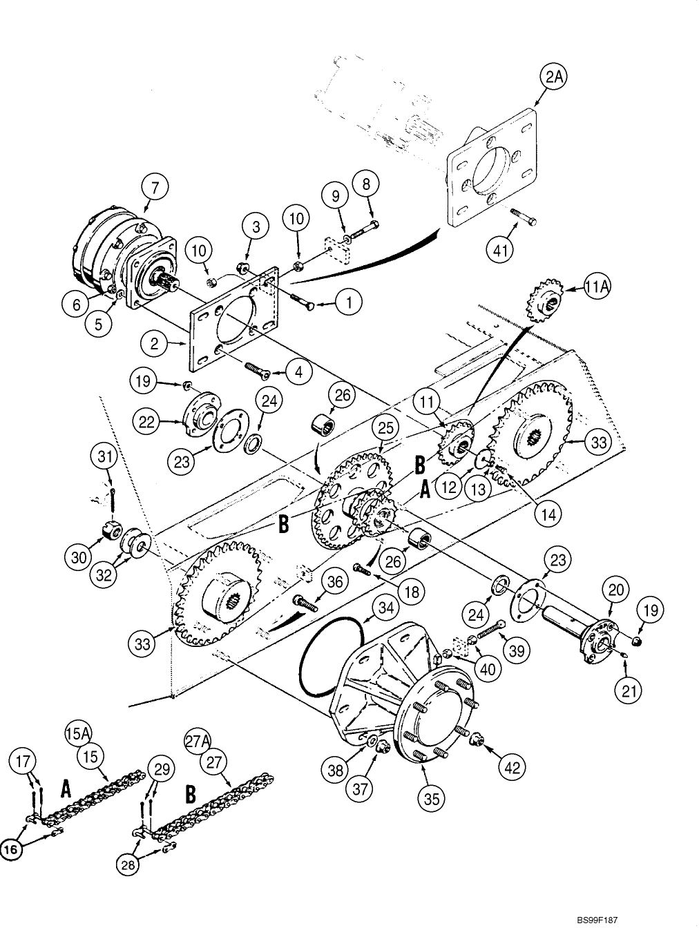 Case 1845c Parts Diagram