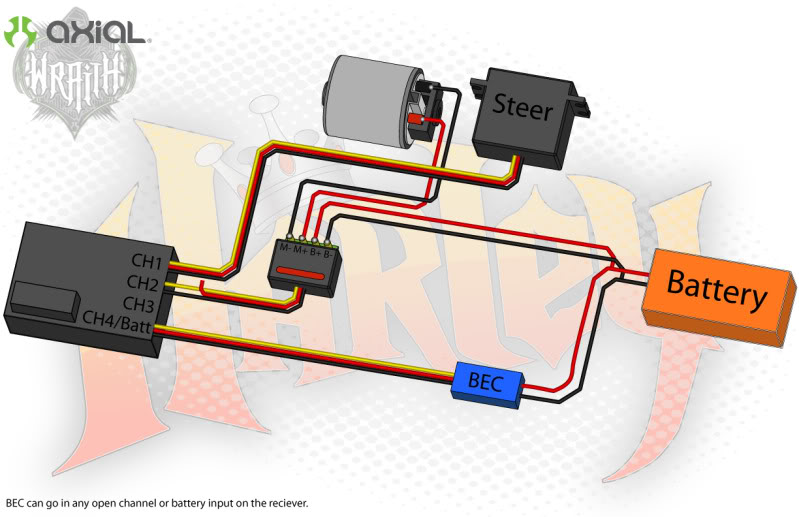 castle sidewinder 3 wiring