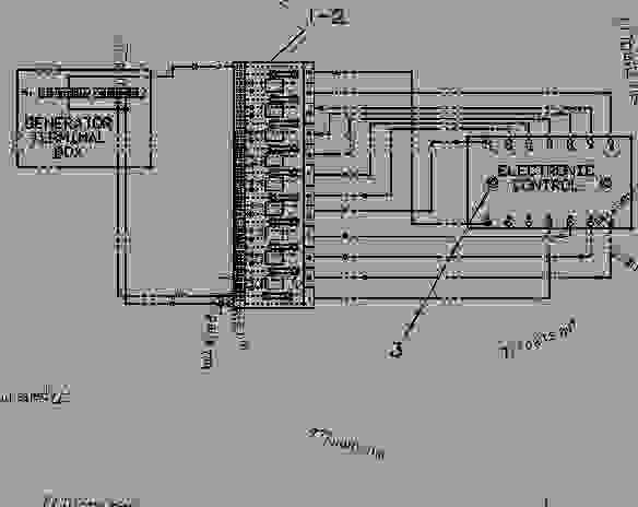 cat 3208 125kw package generator set shutdown system wiring diagram