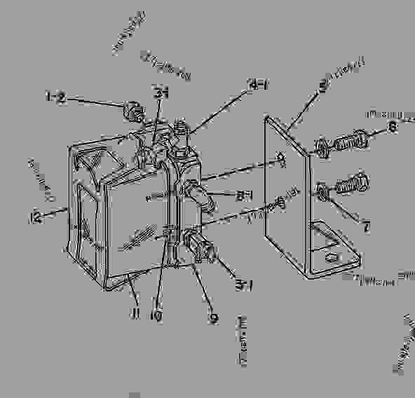 cat 3208 125kw package generator set shutdown system wiring diagram