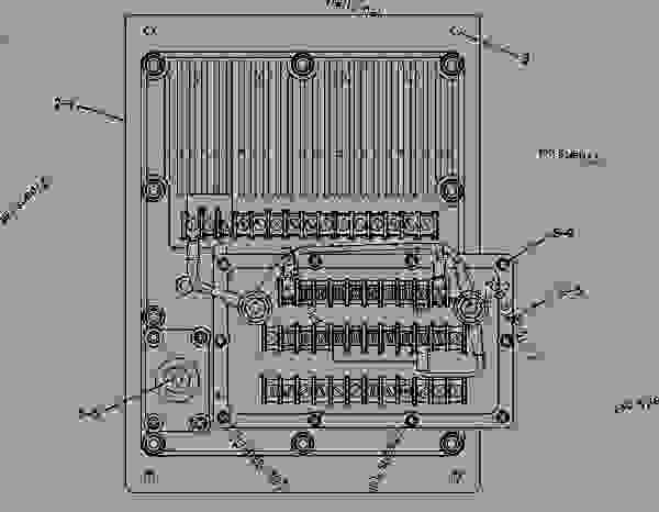 cat 3208 125kw package generator set shutdown system wiring diagram