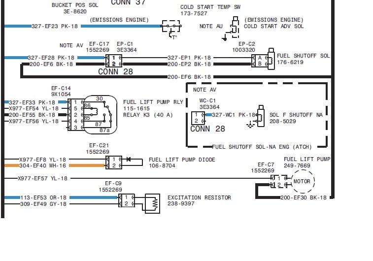 cat 420d wiring diagram