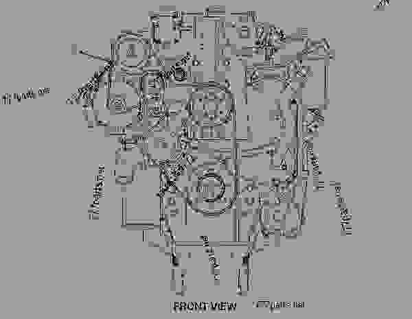 Cat C15 Belt Routing Diagram