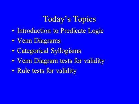 categorical syllogism venn diagram practice