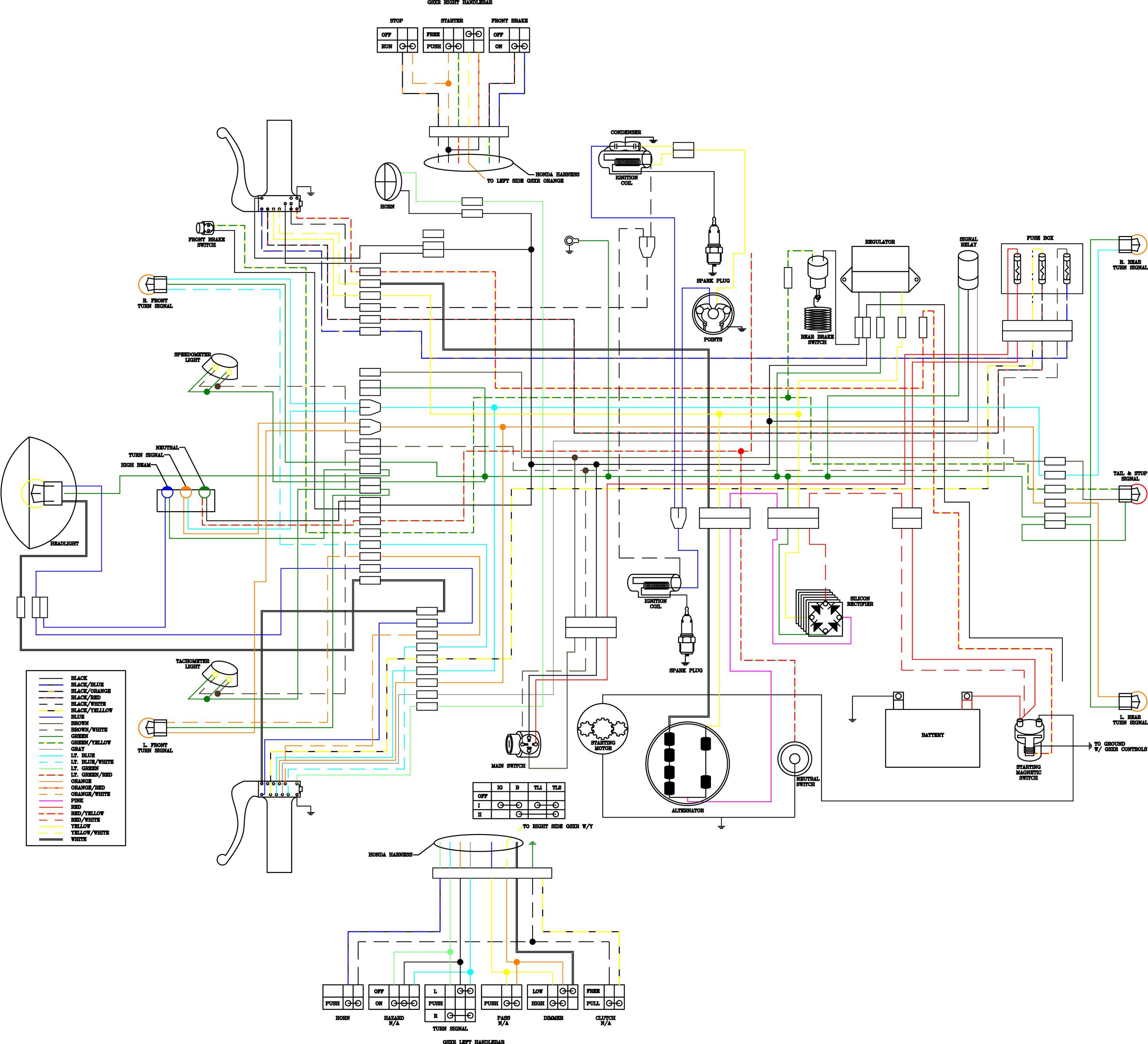 cb360 wiring diagram