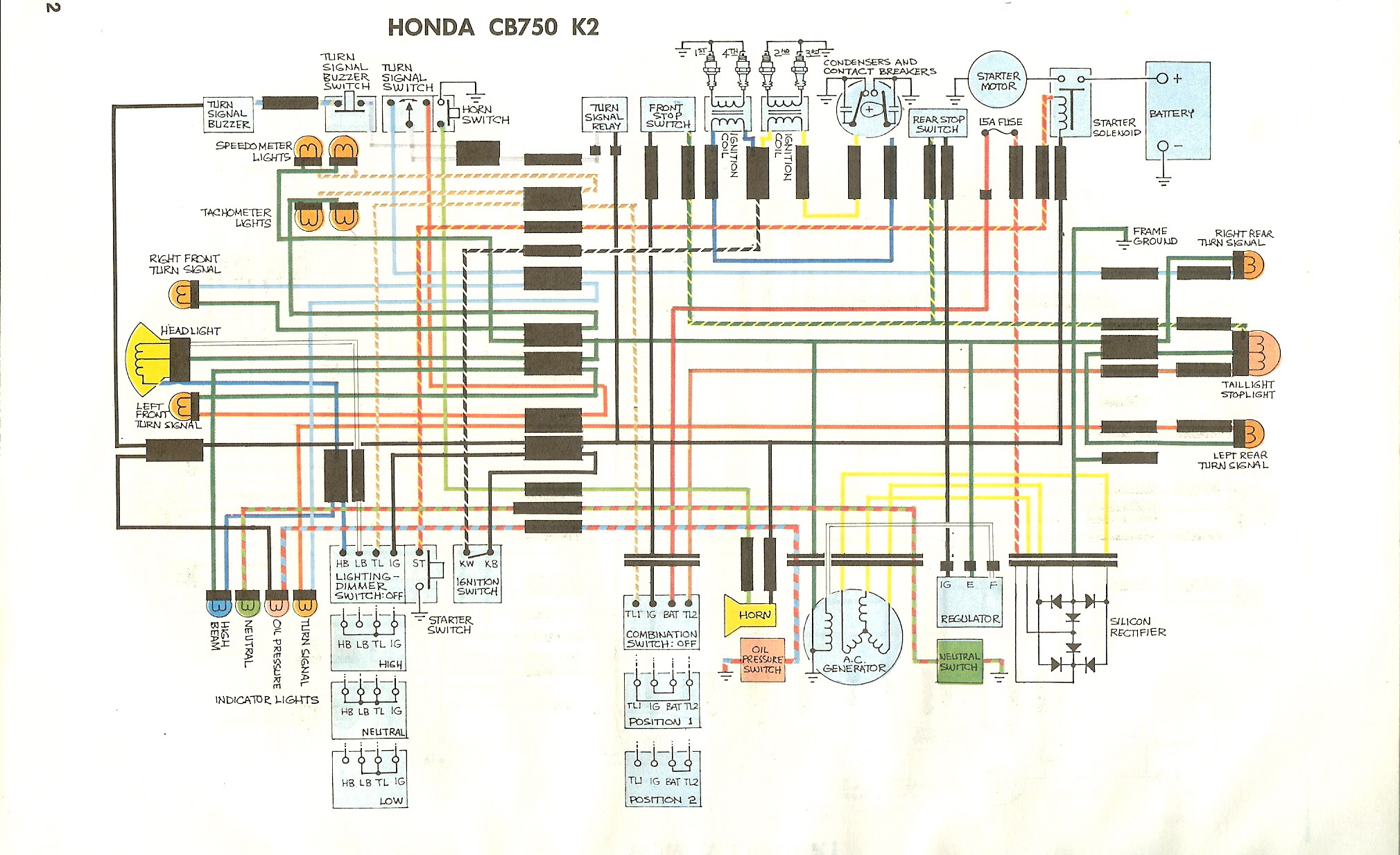 cb400t wiring diagram