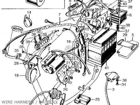 cb450 wiring diagram