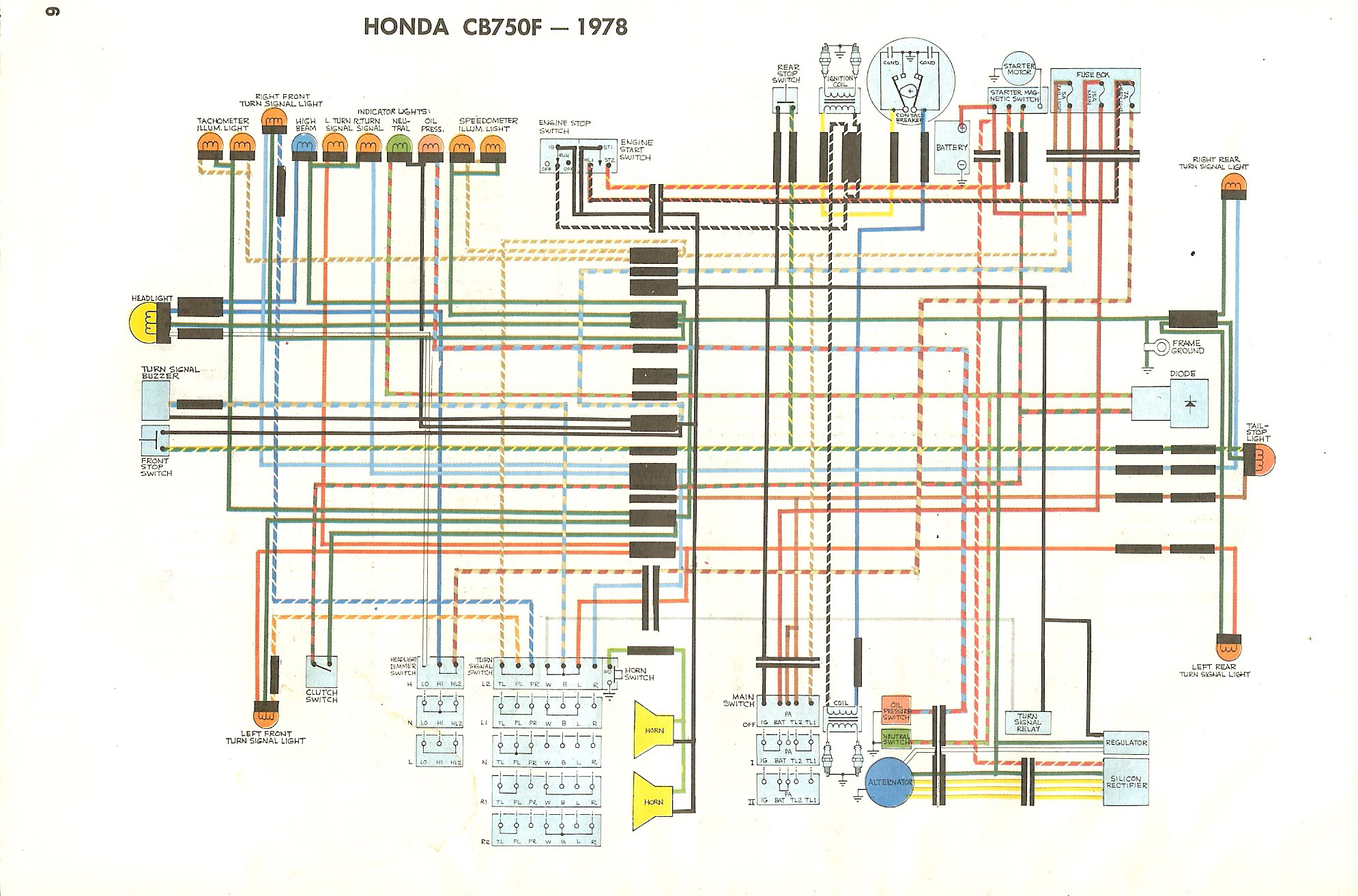 cb550 wiring diagram
