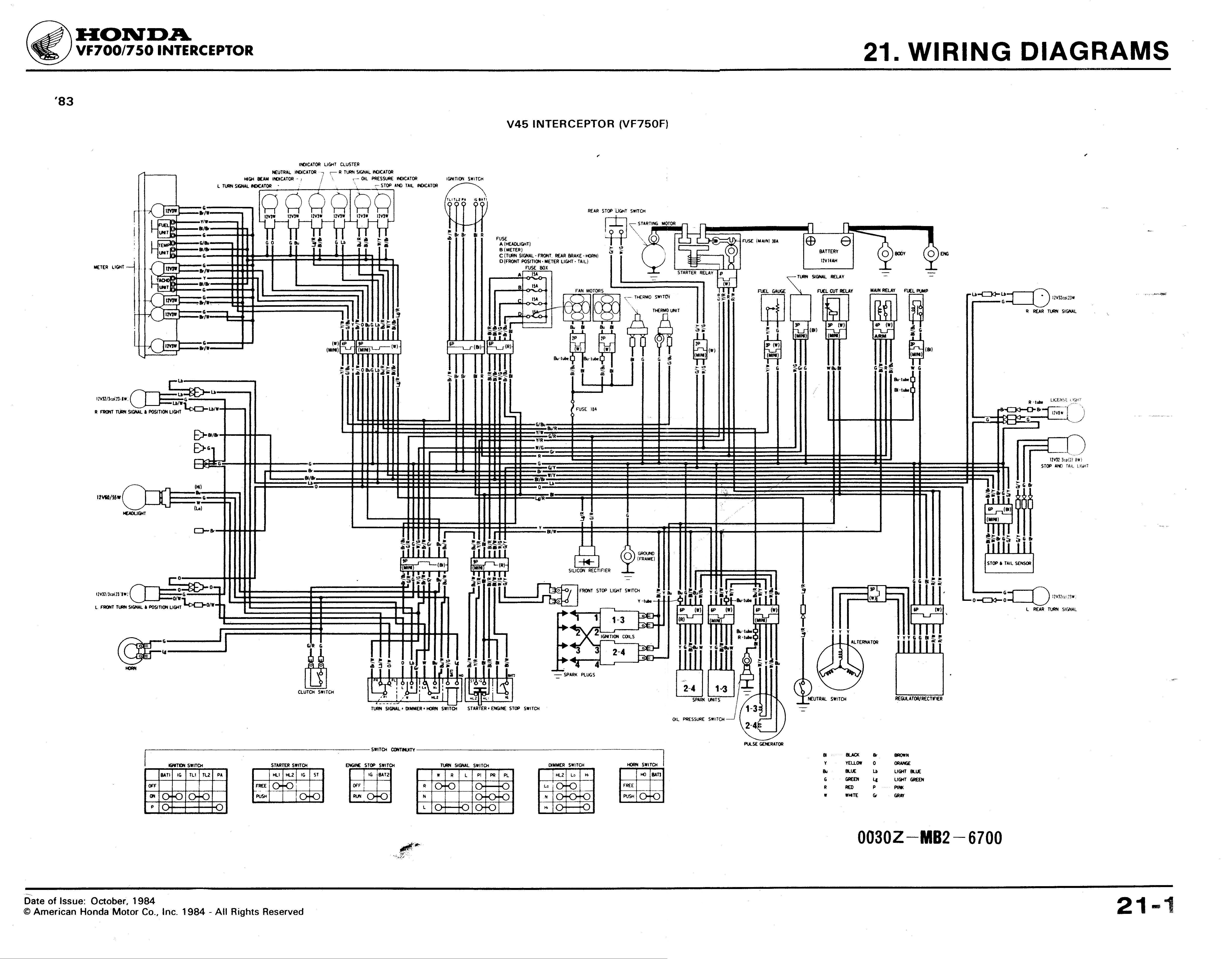 cb700 nighthawk wiring diagram