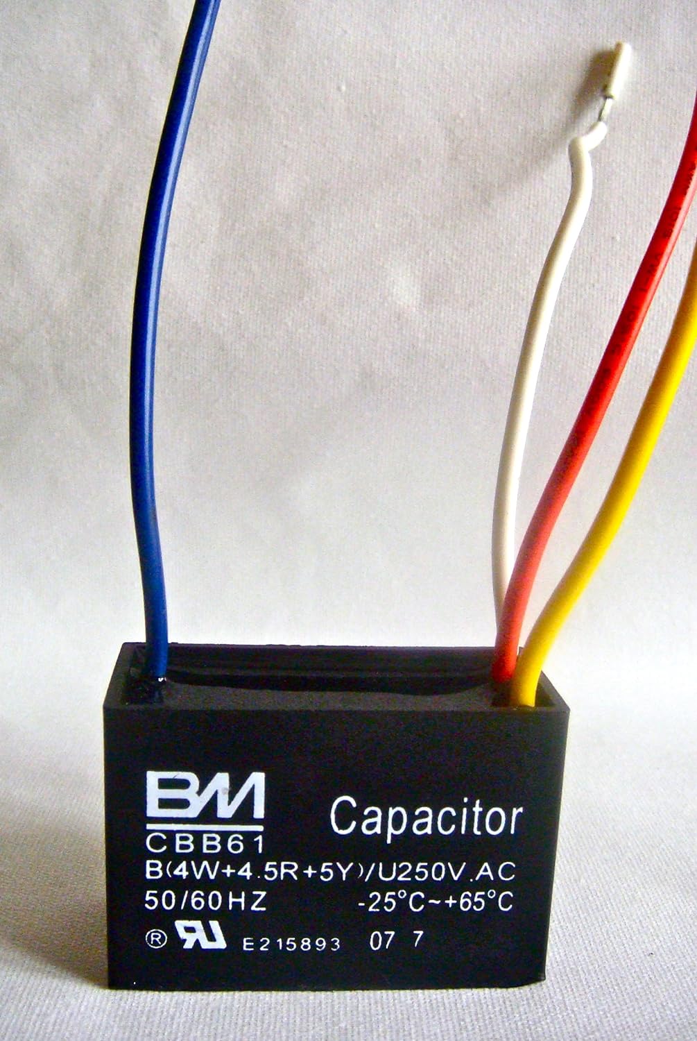 cbb61 capacitor 3 wire diagram