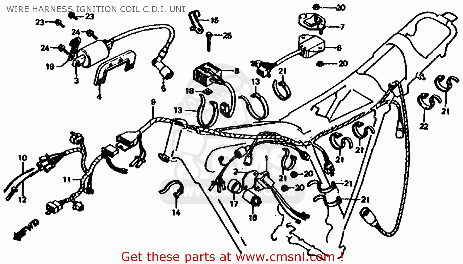 cdi 114-4953 wiring diagram