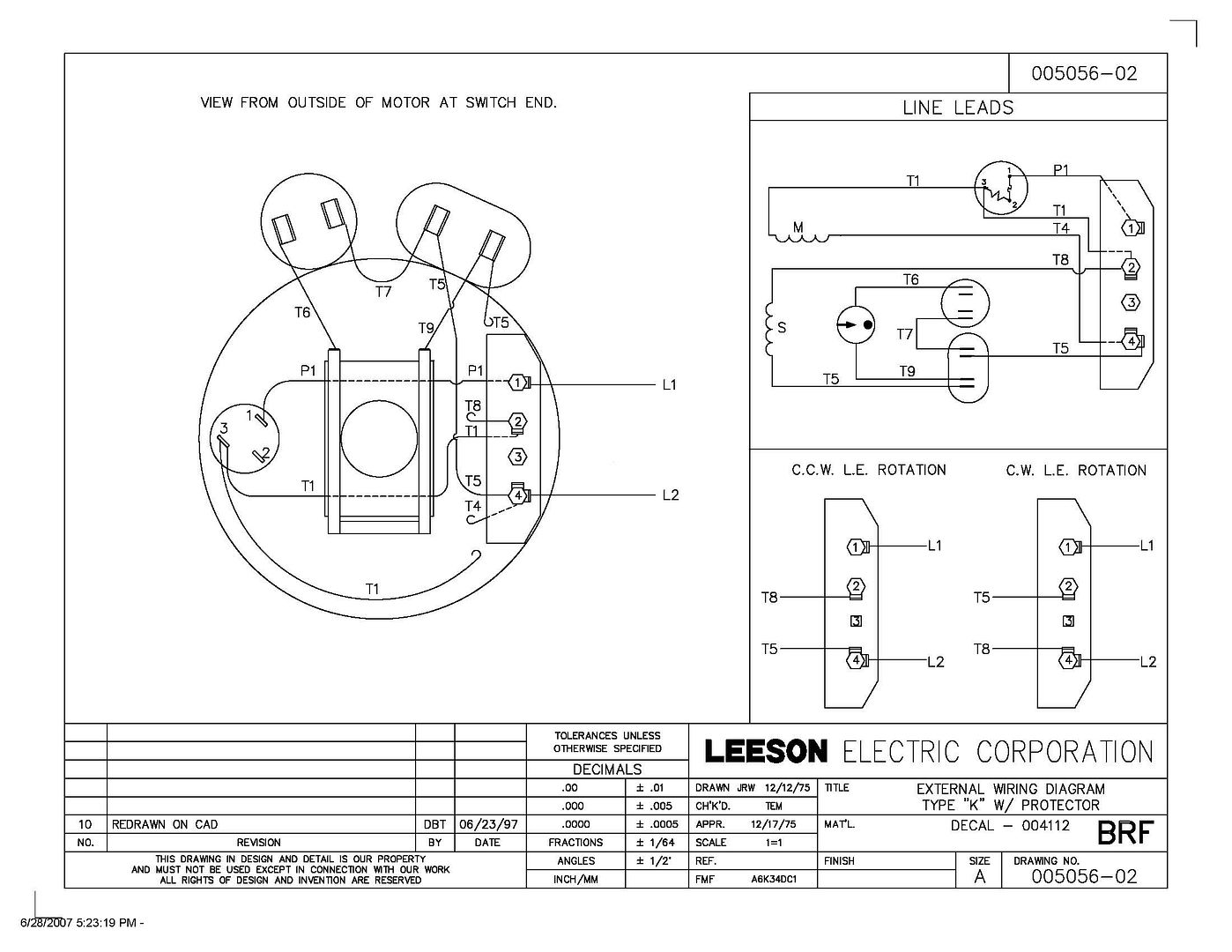 century motor b813 wiring diagram