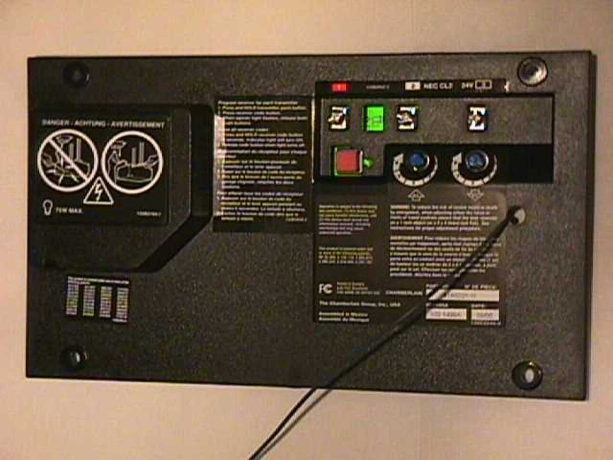 chamberlain liftmaster professional 1/3 hp wiring diagram