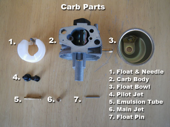 champion generator carburetor diagram