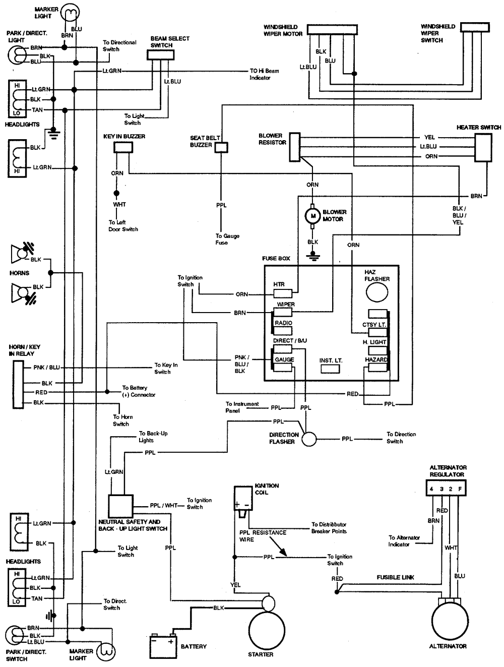 chevette brazil wiring diagram on-line
