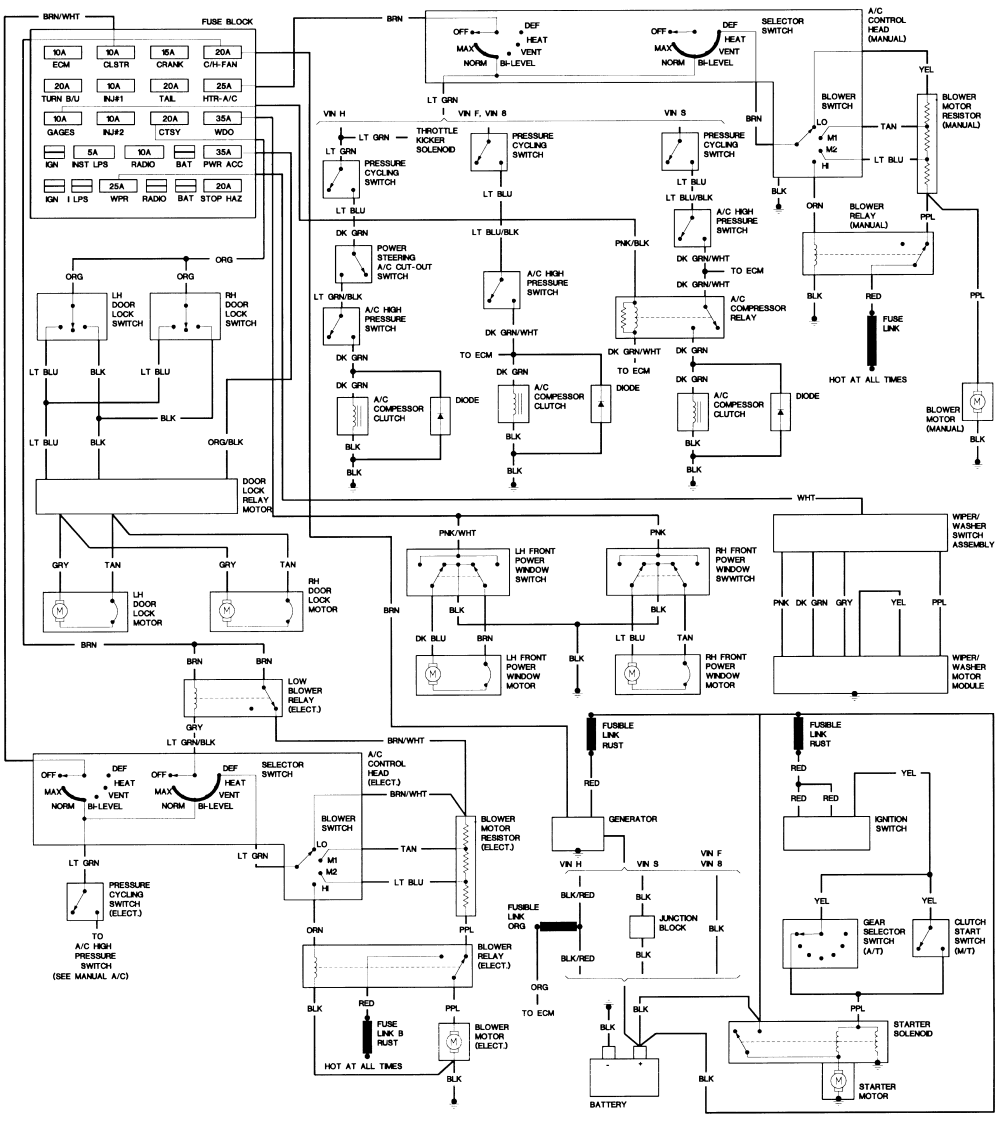 chevy camaro z28 5.7l 1981 wiring diagram