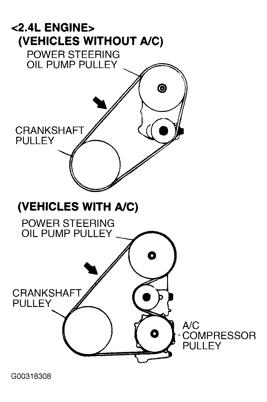 chrysler 3.3 belt routing chrysler 3.3 belt routing