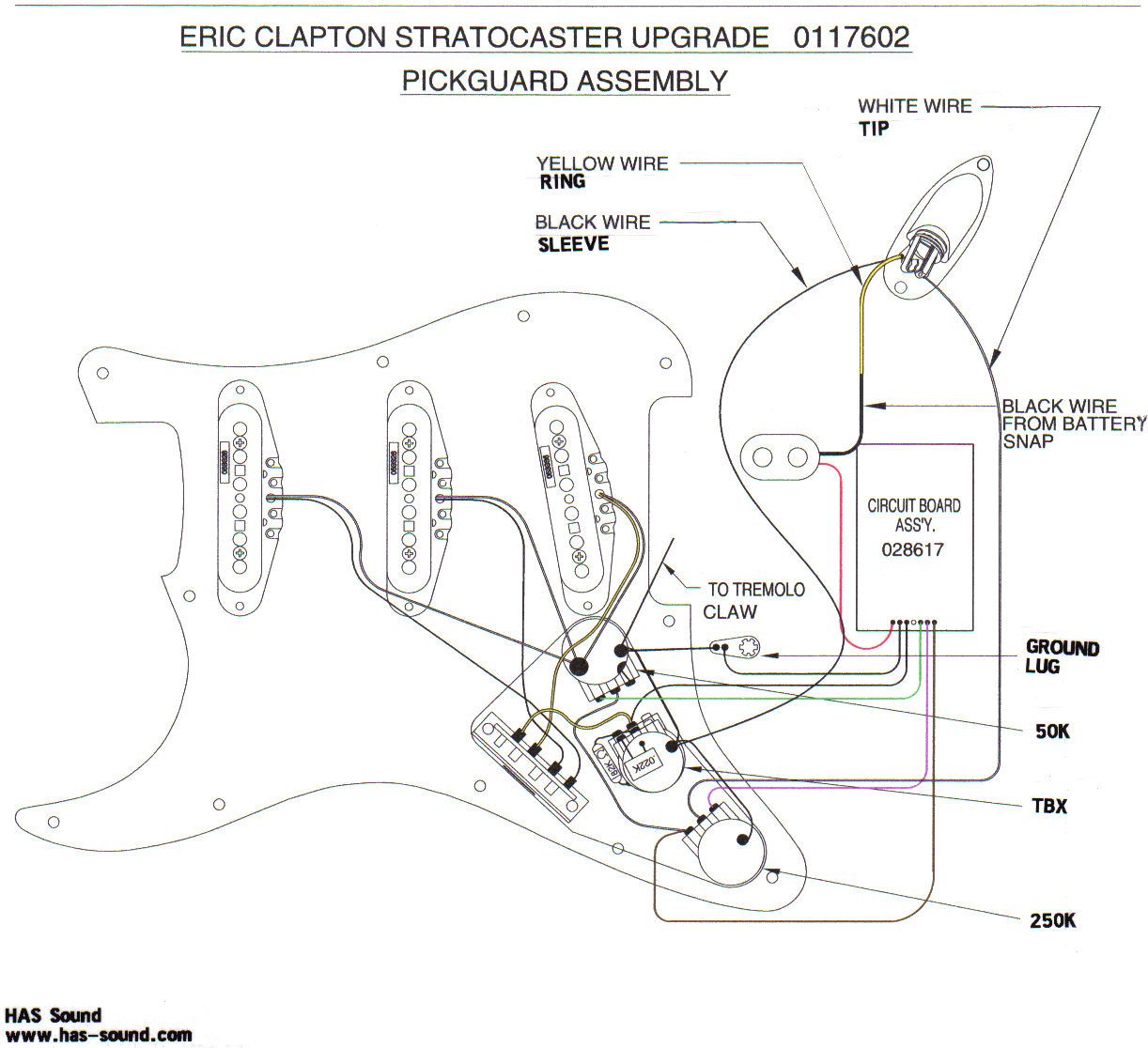 clapton strat wiring diagram