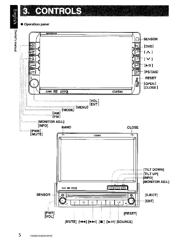 clarion dxz845mc wiring diagram