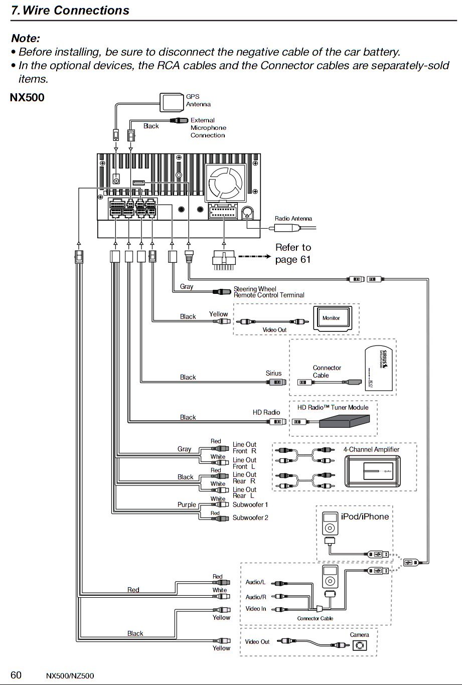 clarion dxz845mc wiring diagram