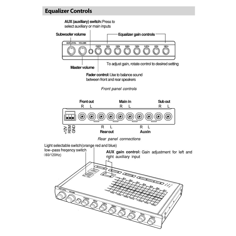 clarion equalizer wiring diagram