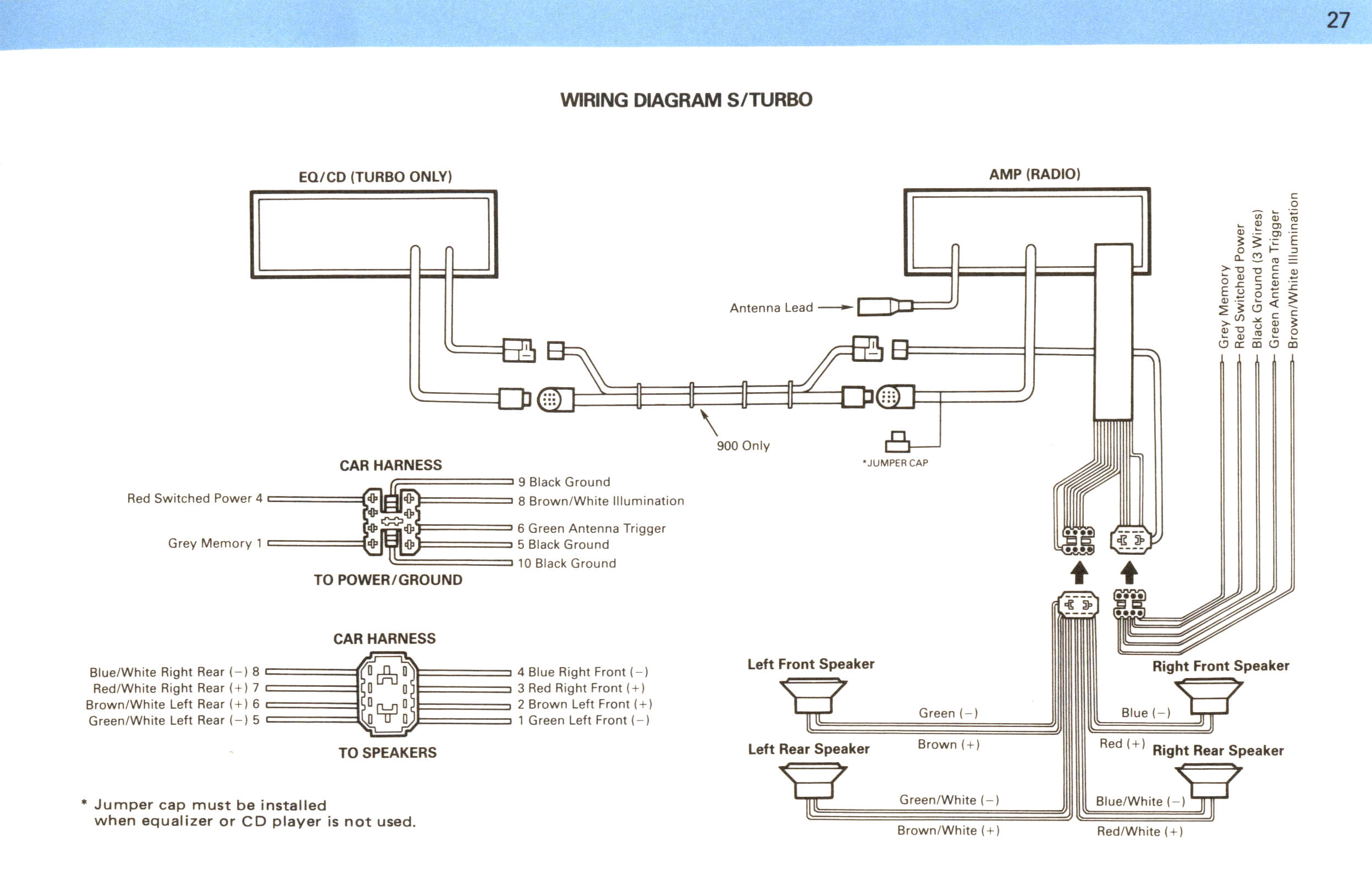 Clarion Car Radio Stereo Audio Wiring Diagram