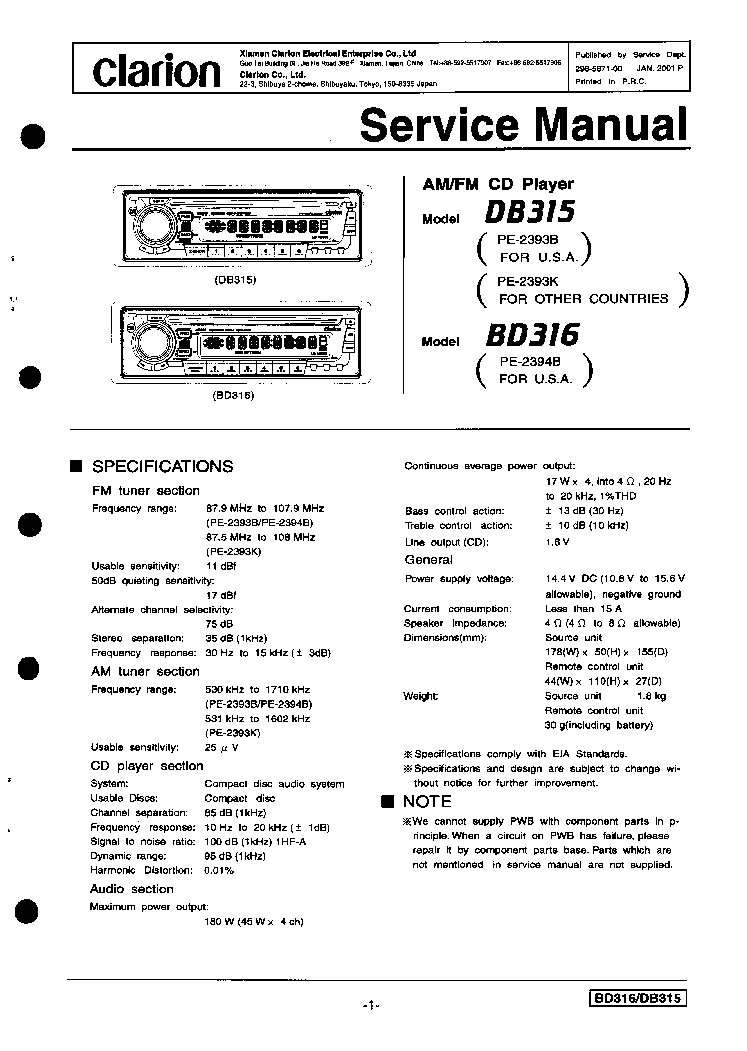 Clarion Nx602 Wiring Diagram