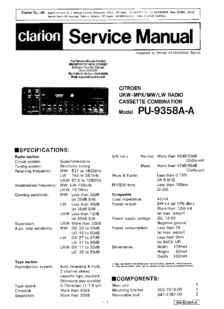 clarion nx602 wiring diagram