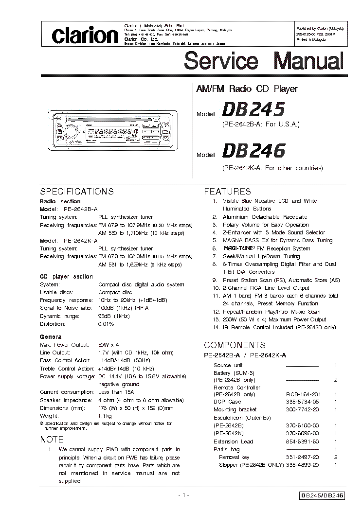 clarion xmd1 wiring diagram