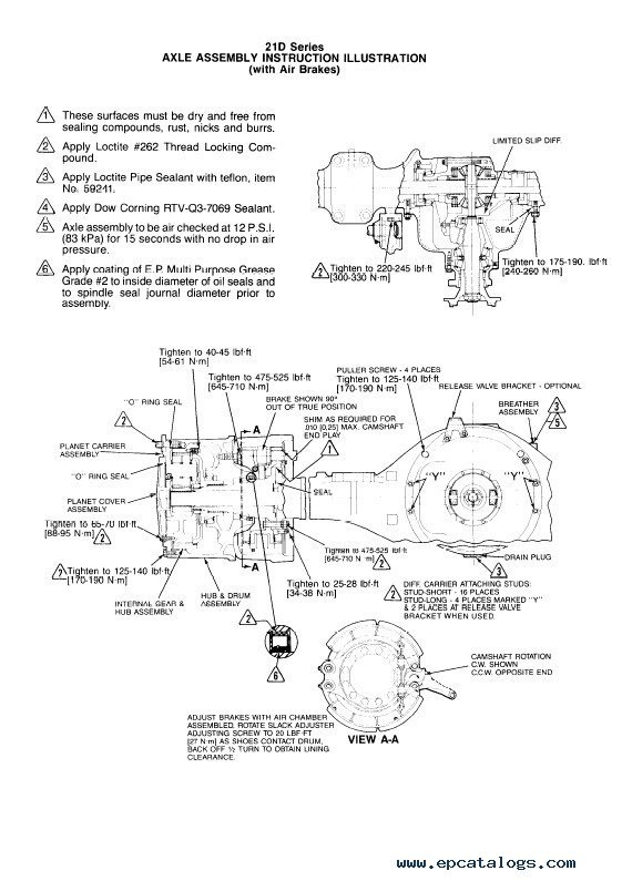 clark c500 brake diagram