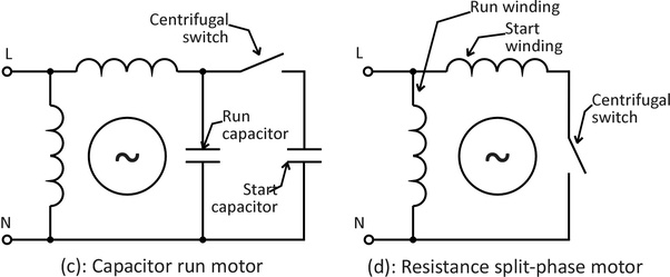 clarke single phase induction motor wiring diagram