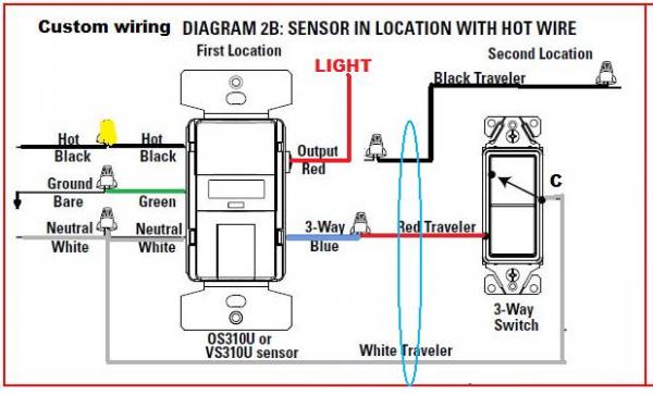 clipsal 3 wire sensor wiring diagram