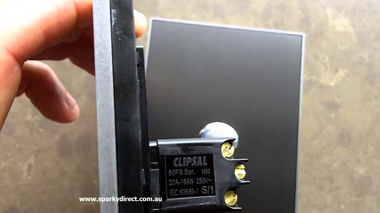 clipsal saturn switch wiring diagram