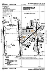 clt airport diagram