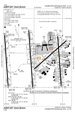 clt airport diagram