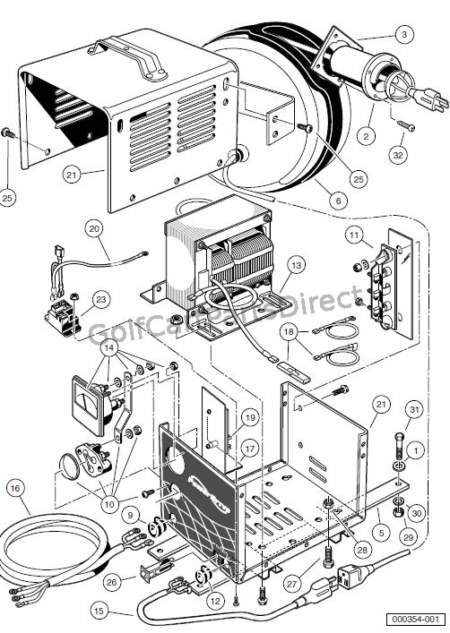 club car battery wiring diagram 17930