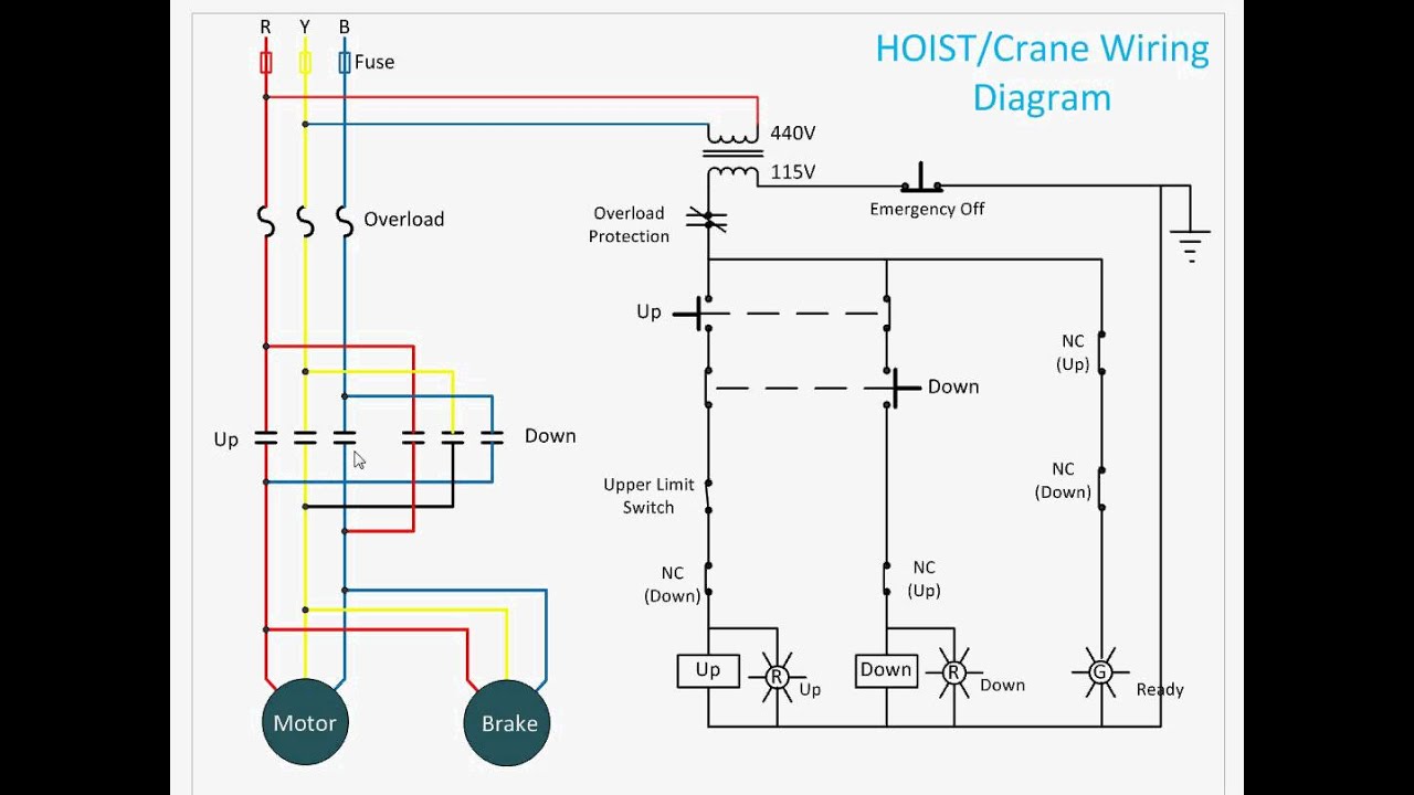 cm hoist wiring diagram