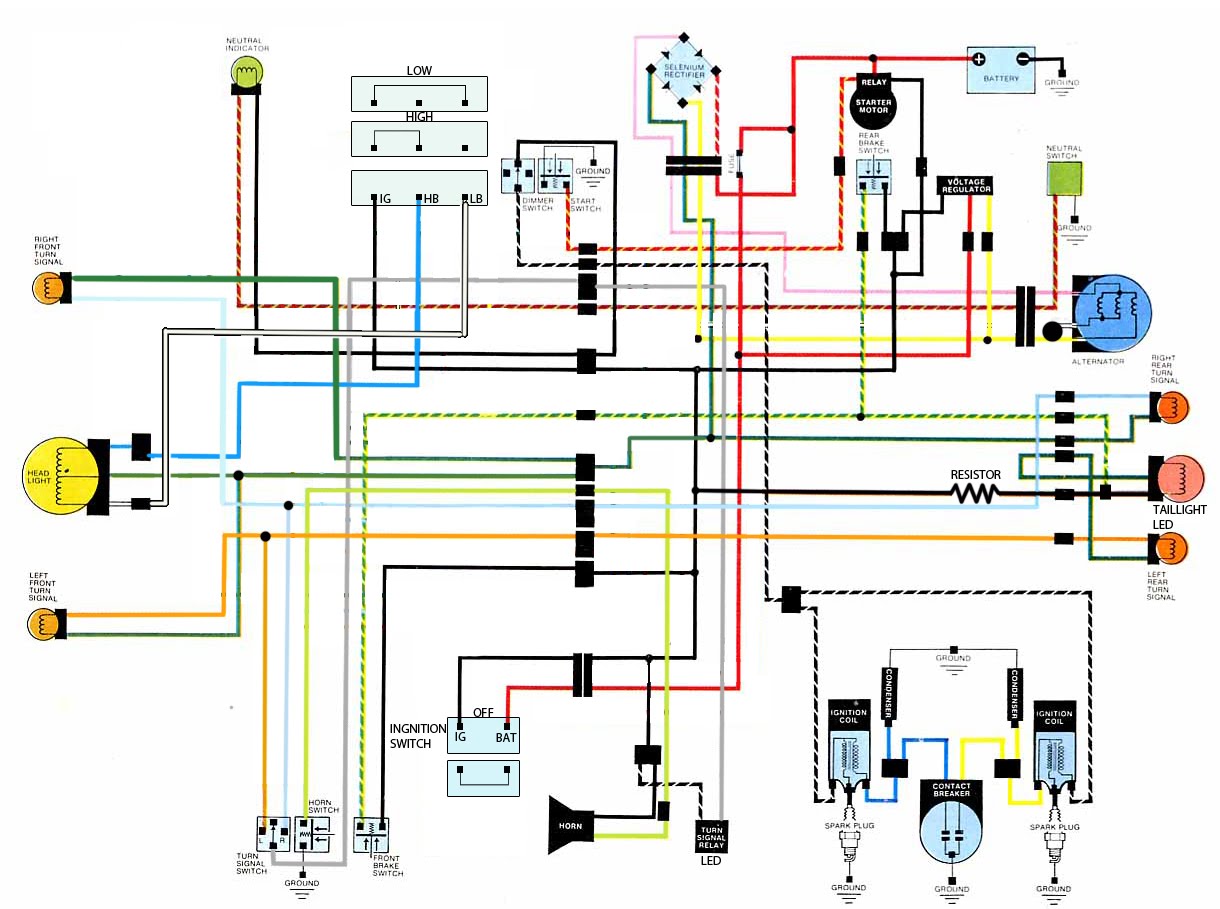 cm400 wiring diagram