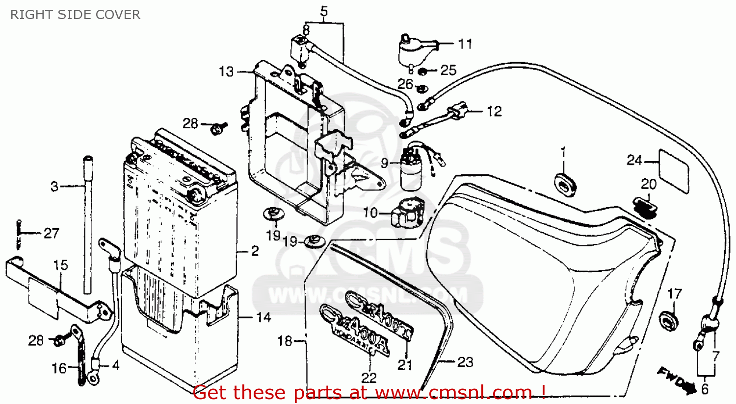 cm400t wiring diagram