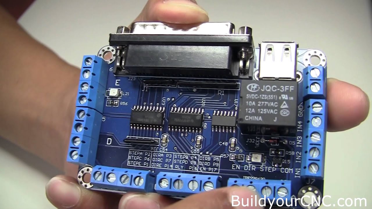 cnc breakout board wiring diagram