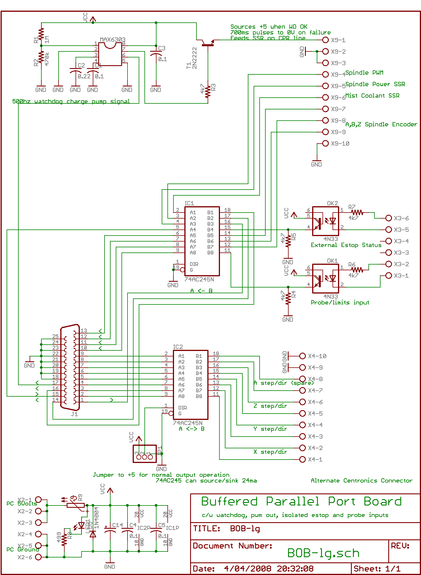 cnc breakout board wiring diagram