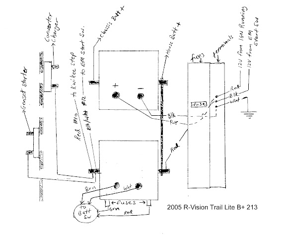 coach step scs/frigette wiring diagram