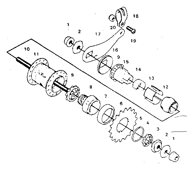 coaster brake diagram