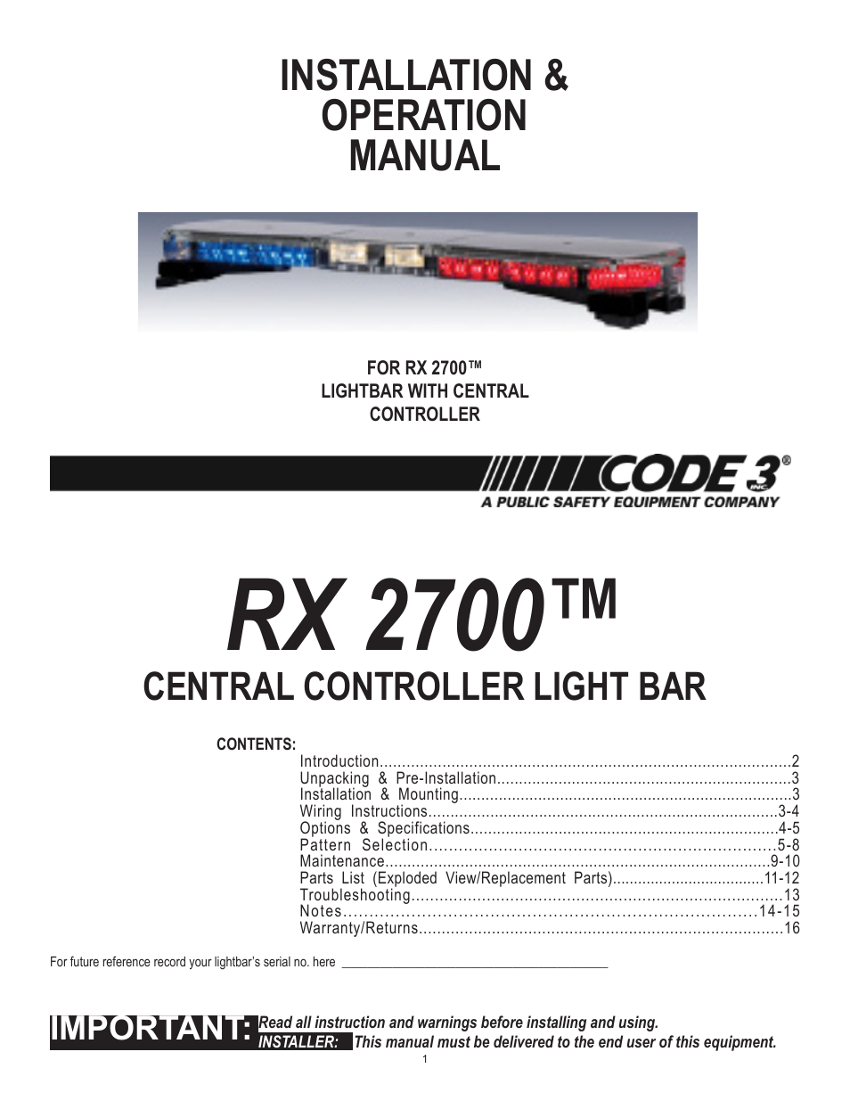 code 3 defender lightbar wiring diagram