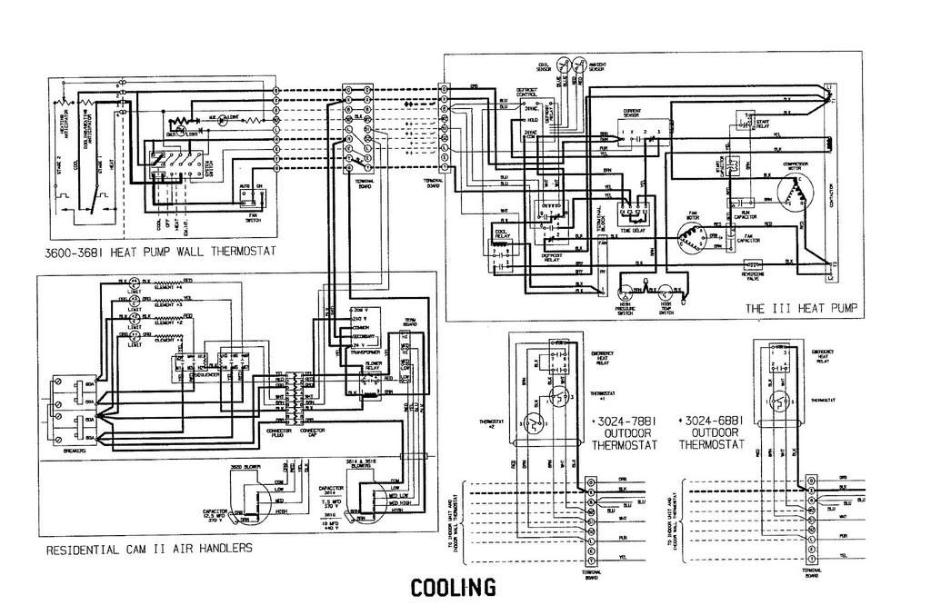 coleman evcon heat pump wiring diagram