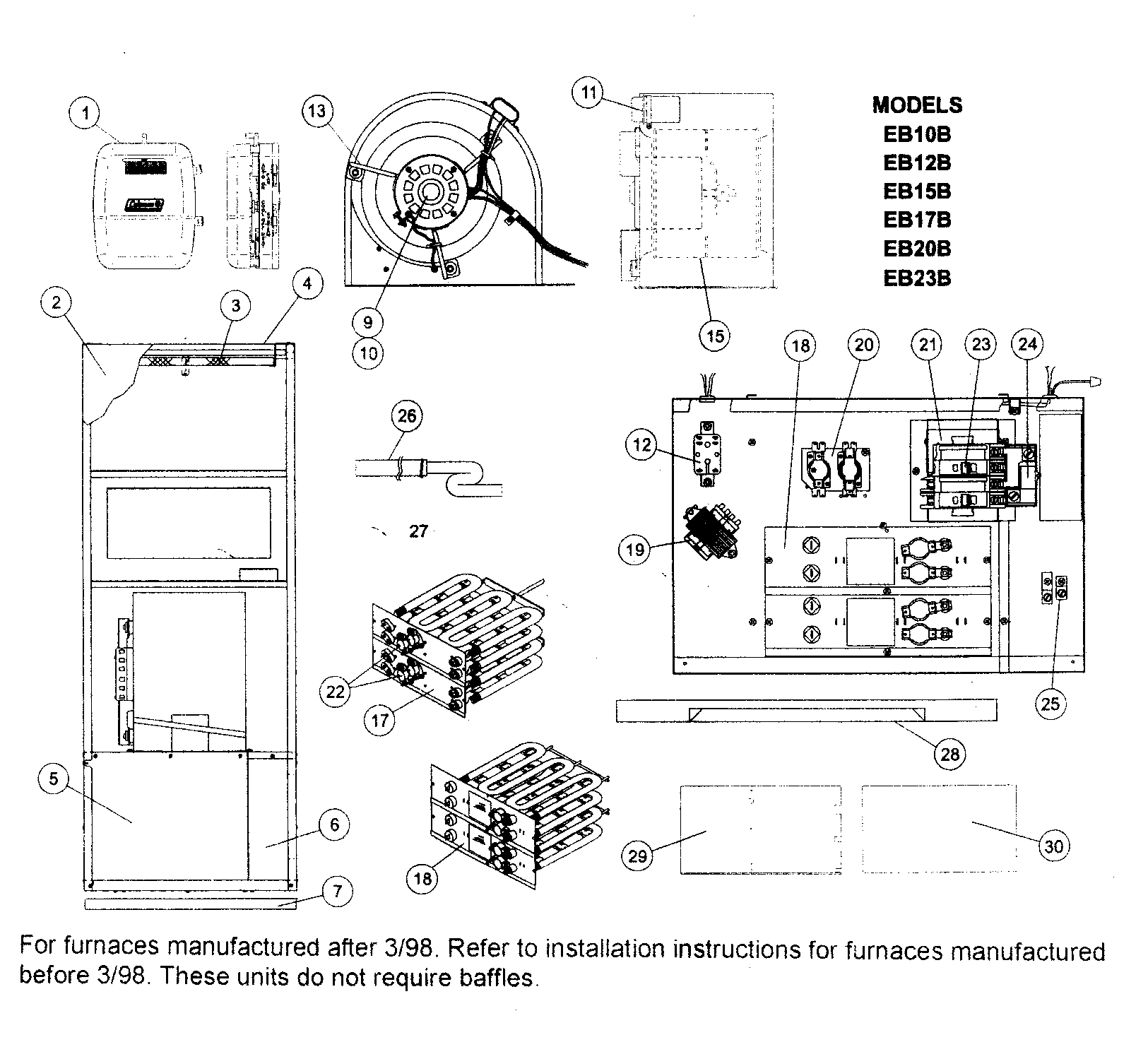 coleman evcon thermostat wiring diagram